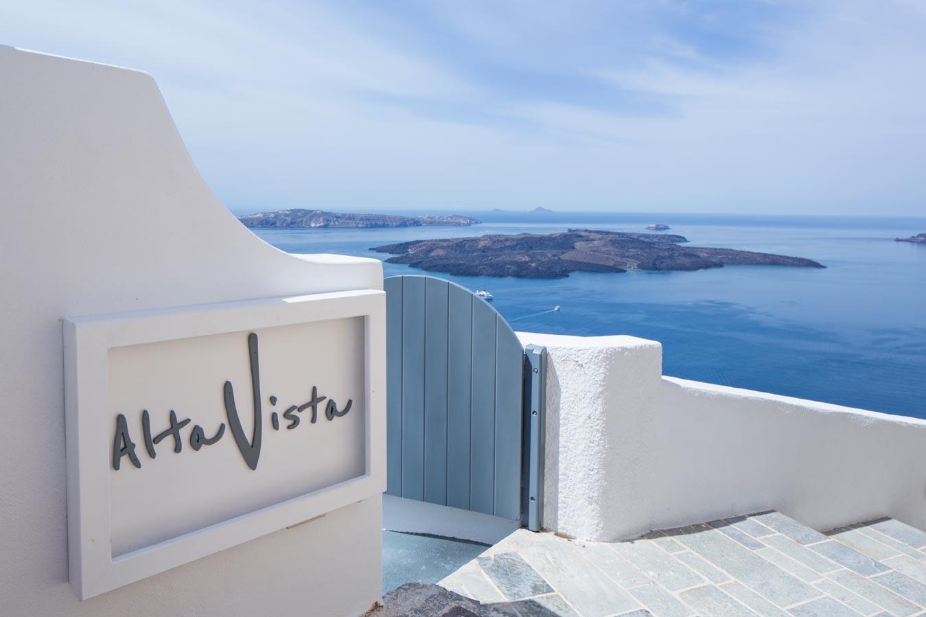 Alta Vista Suites Fíra Kültér fotó